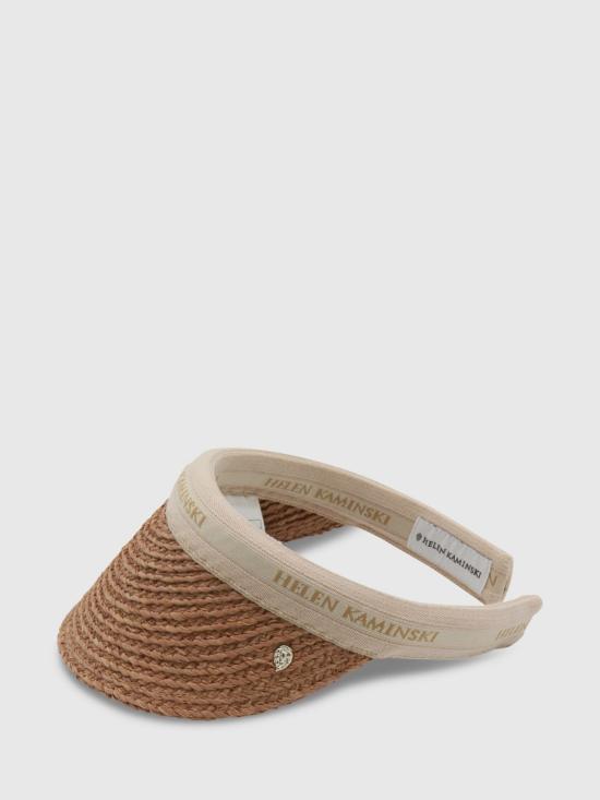 25FW 헬렌카민스키 버킷햇 HAT52204 Nougat Natural Logo Hazel