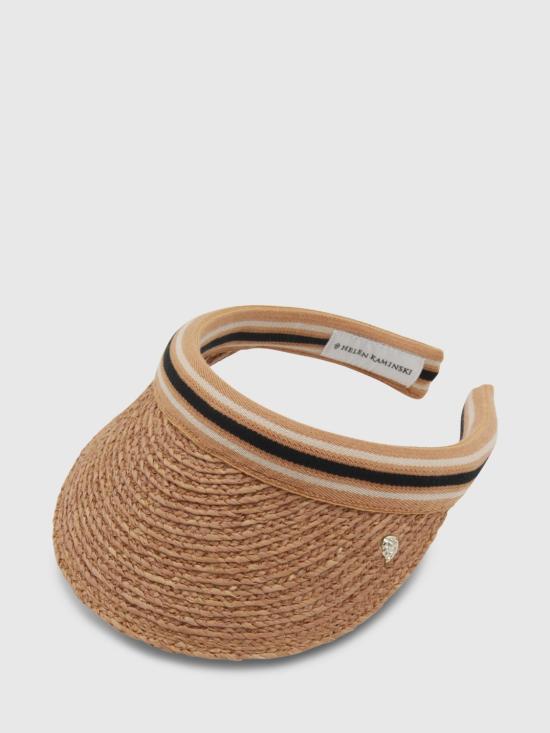 25FW 헬렌카민스키 버킷햇 HAT52203 Nougat Black Stripe Hazel - HELEN KAMINSKI