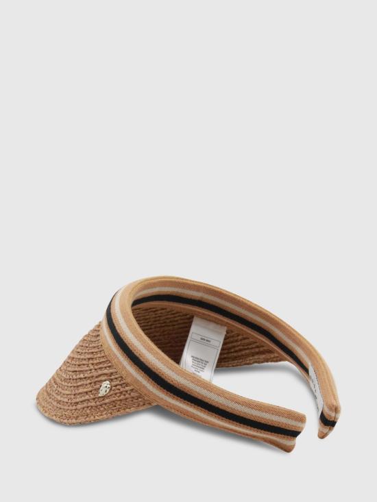 25FW 헬렌카민스키 버킷햇 HAT52203 Nougat Black Stripe Hazel - HELEN KAMINSKI