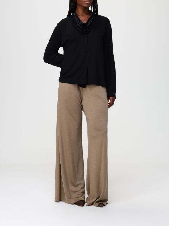 25FW 파비아나 필리피 카울넥 버튼 셔츠 TPD225F532L679 825 Black - FABIANA FILIPPI