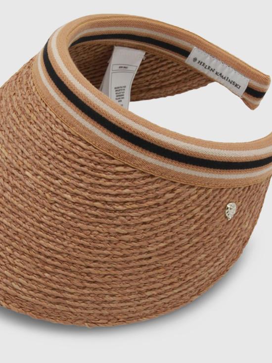 25FW 헬렌카민스키 버킷햇 HAT51794 Nougat Black Stripe - HELEN KAMINSKI