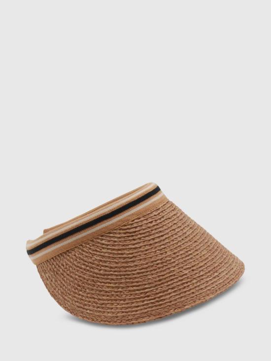 25FW 헬렌카민스키 버킷햇 HAT51794 Nougat Black Stripe - HELEN KAMINSKI