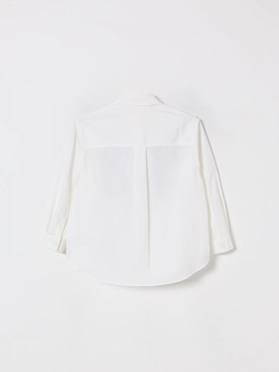 25FW [키즈] 시모네타 셔츠 SX5A40P0013 101NE Black - SIMONETTA