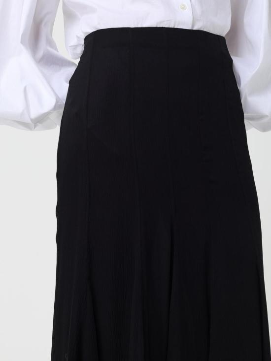 25FW 끌로에 롱 스커트 CH25WJU20001 001 Black - CHLOE