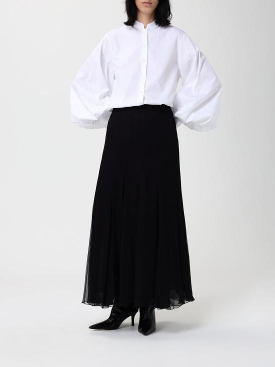 25FW 끌로에 롱 스커트 CH25WJU20001 001 Black - CHLOE