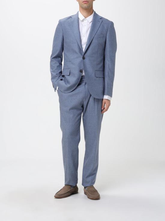 25FW 일레븐티 수트 세트 L70ABUJ01TES0H027 08 Gnawed Blue - ELEVENTY