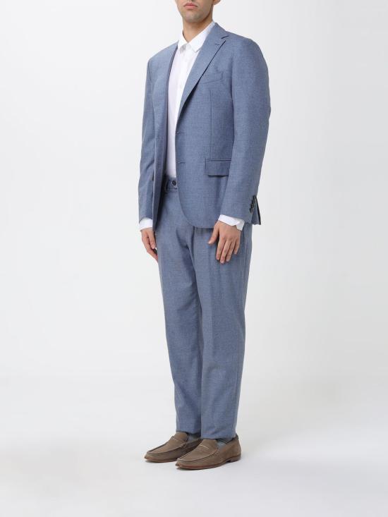 25FW 일레븐티 수트 세트 L70ABUJ01TES0H027 08 Gnawed Blue - ELEVENTY