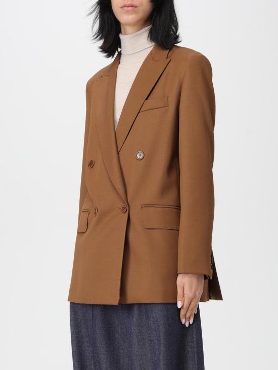 25FW 막스마라 Farad 더블 브레스터드 블레이저 2521046122600 004 Camel - MAX MARA