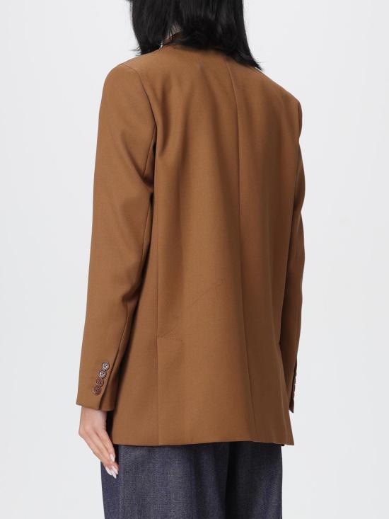 25FW 막스마라 Farad 더블 브레스터드 블레이저 2521046122600 004 Camel - MAX MARA