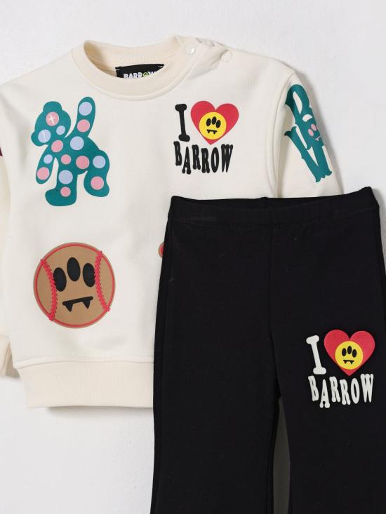 25FW [키즈] 바로우 오버롤 F5BKNGSL219 013 110 Yellow Cream - BARROW