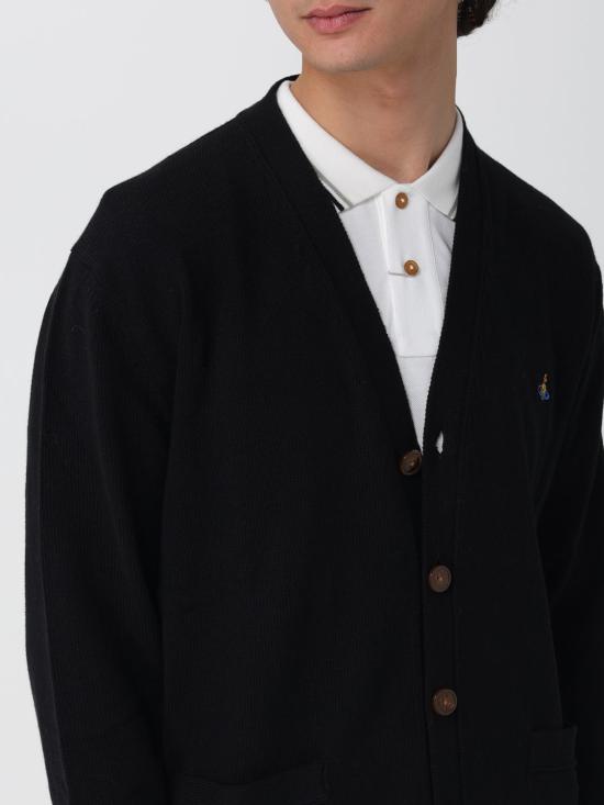 25FW 비비안웨스트우드 스웨터 27010014Y0021 N401 Black - VIVIENNE WESTWOOD