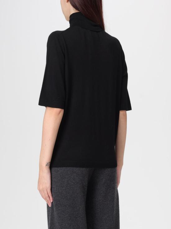 25FW 얼루드 터틀넥 64013 490 Black - ALLUDE