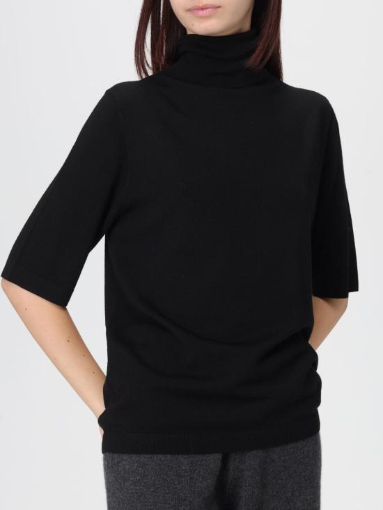 25FW 얼루드 터틀넥 64013 490 Black - ALLUDE