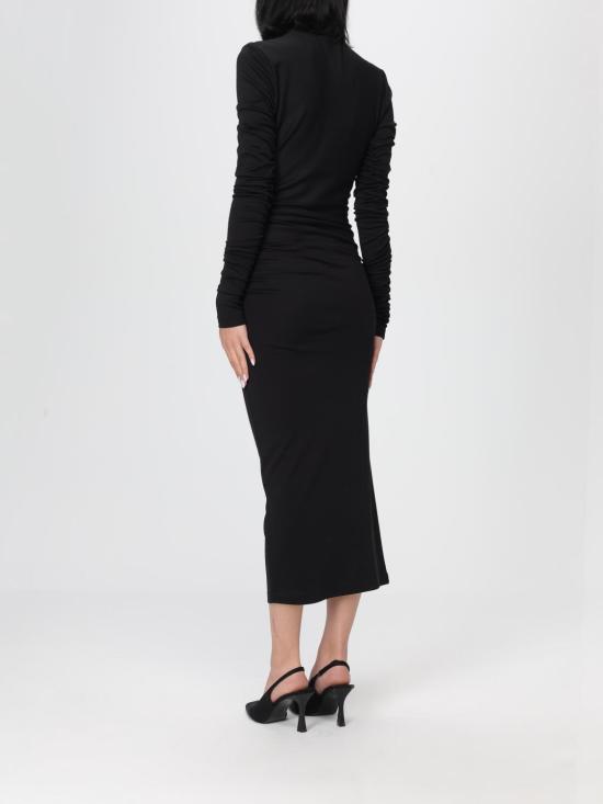 25FW 막스마라 롱 원피스 2521626029600 006 Black - MAX MARA