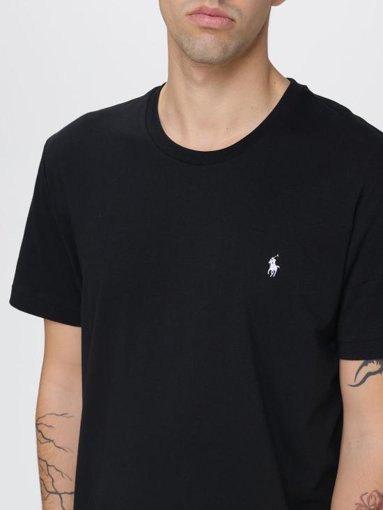 25FW 폴로 랄프로렌 반팔 티셔츠 714844756 001 Black - POLO RALPH LAUREN