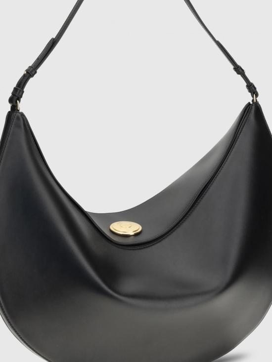 25FW 자크뮈스 오발로 숄더백 BAW00437AC18A08 990 Black - JACQUEMUS