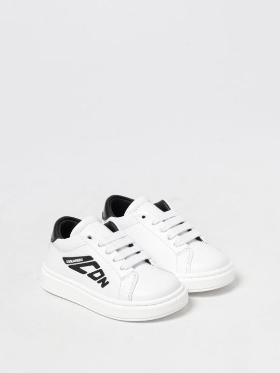 25FW [키즈] 디스퀘어드2 스니커즈 81566 1 White - DSQUARED2