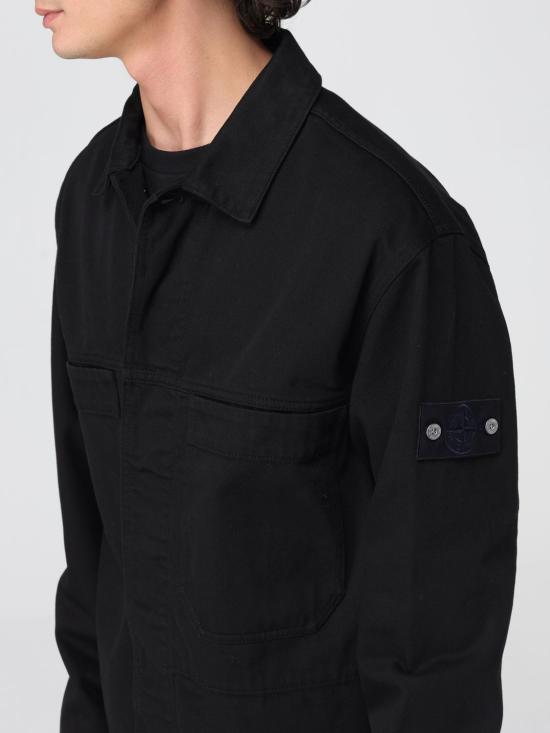 25FW 스톤 아일랜드 자켓 Q100027S00J5 V0029 Black - STONE ISLAND