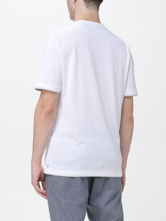 25FW 일레븐티 반팔 티셔츠 X75TSHH04TES0H077 01 13 White - ELEVENTY