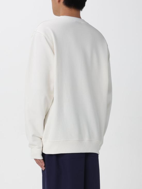 25FW 드롤드무슈 긴팔 티셔츠 SW182CO127 OW White - DROLE DE MONSIEUR