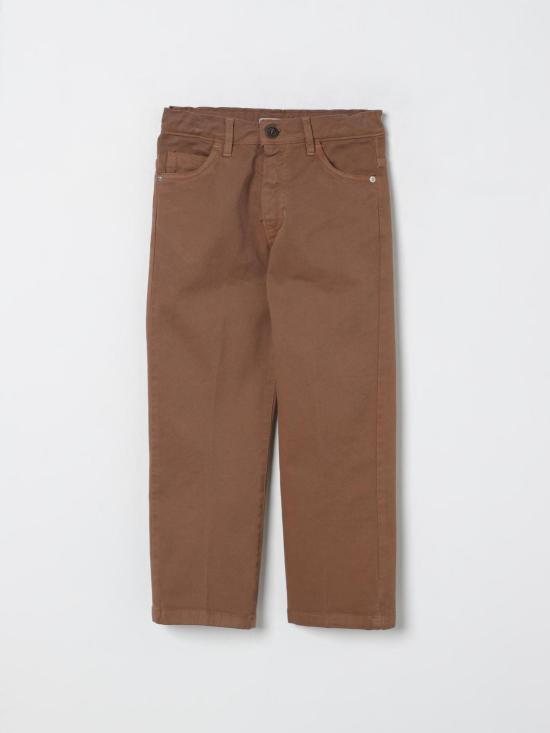 25FW [키즈] 파올로페코라 스트레이트 팬츠 PP4154 CAPPU Coffee