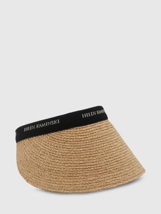 25FW 헬렌카민스키 버킷햇 HAT51794 Natural Black Logo - HELEN KAMINSKI