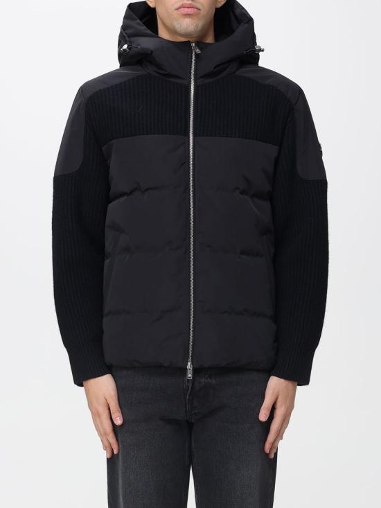 25FW 무스너클 그렌베일 패딩 집업 가디건  M35MK662 292 Black