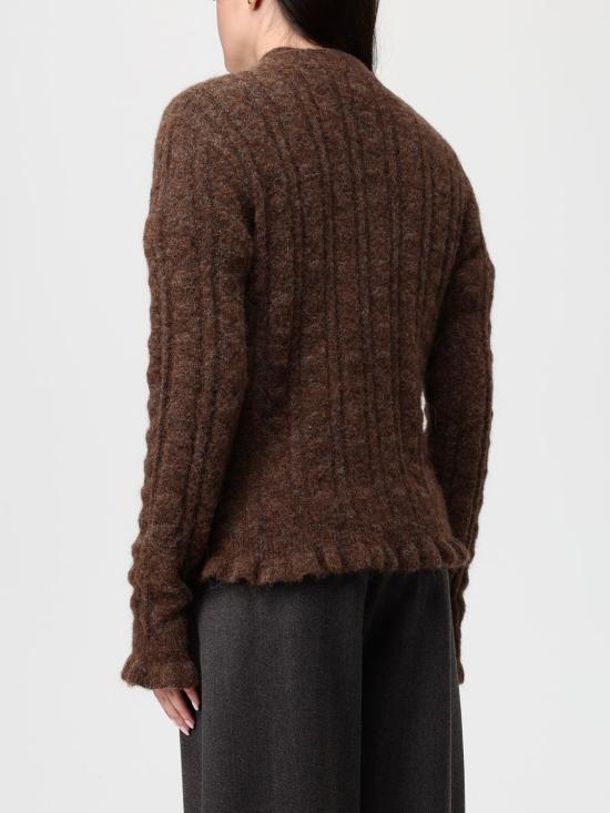 25FW 모스키노 가디건 09198203 0095 Brown - MOSCHINO