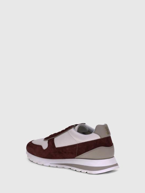 25FW 브루넬로 쿠치넬리 스니커즈 MZUESLA289 CAW51 Brown - BRUNELLO CUCINELLI