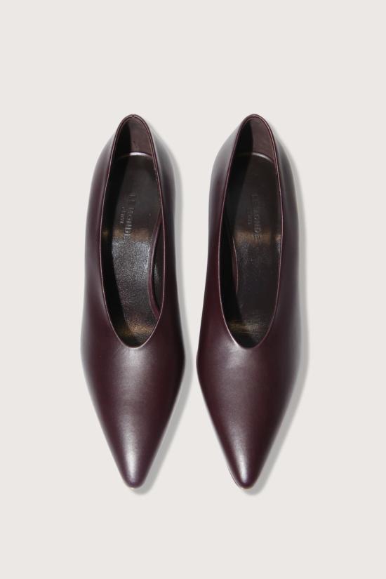  르 몽드 베릴 빅토리아 데콜레트 웨지 플럼 - LE MONDE BERYL