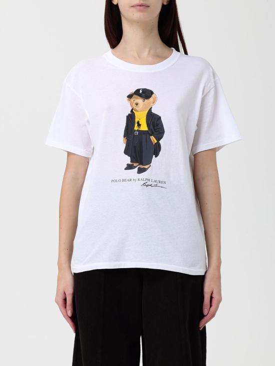 25FW 폴로 랄프로렌 반팔 티셔츠 211A87615 002 White