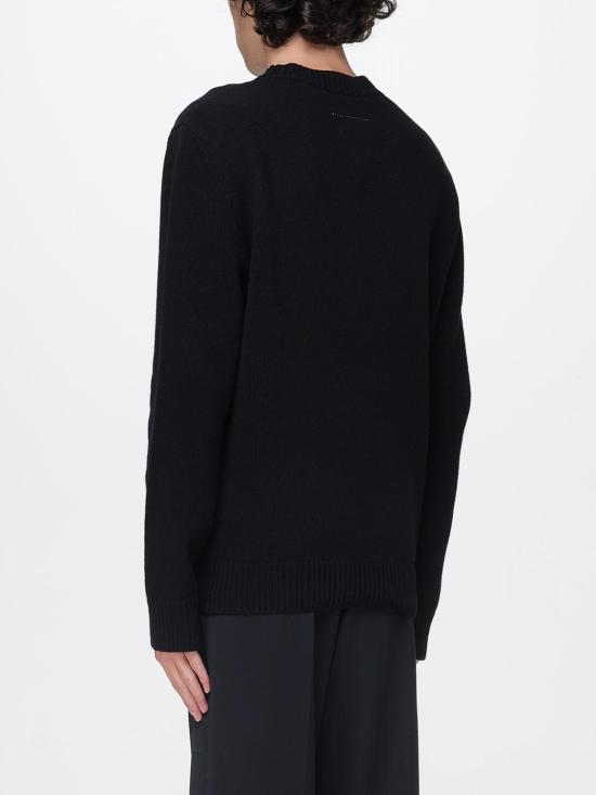 25FW MM6 메종마르지엘라 스웨터 SH2HL0026M13167 900S Black - MM6 MAISON MARGIELA
