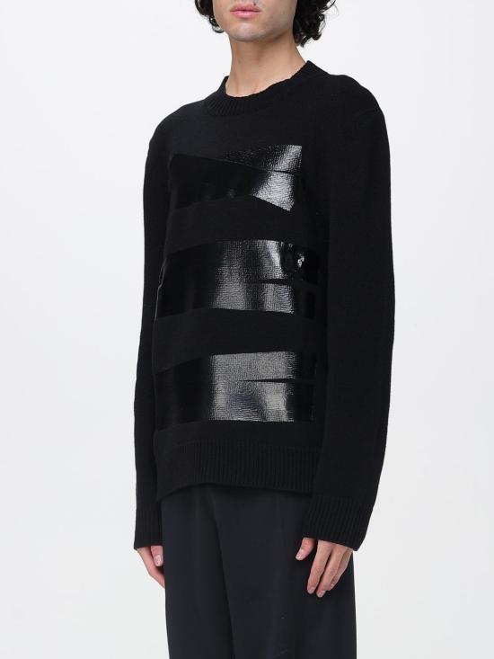 25FW MM6 메종마르지엘라 스웨터 SH2HL0026M13167 900S Black - MM6 MAISON MARGIELA