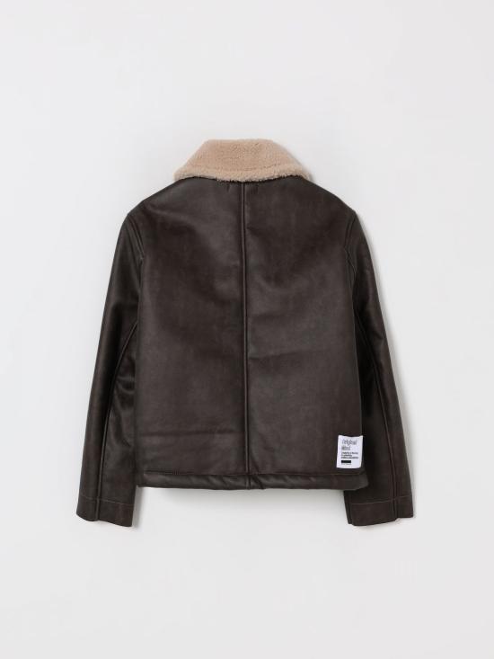 25FW [키즈] 파올로페코라 코트 PP4152 MORO Brown - PAOLO PECORA