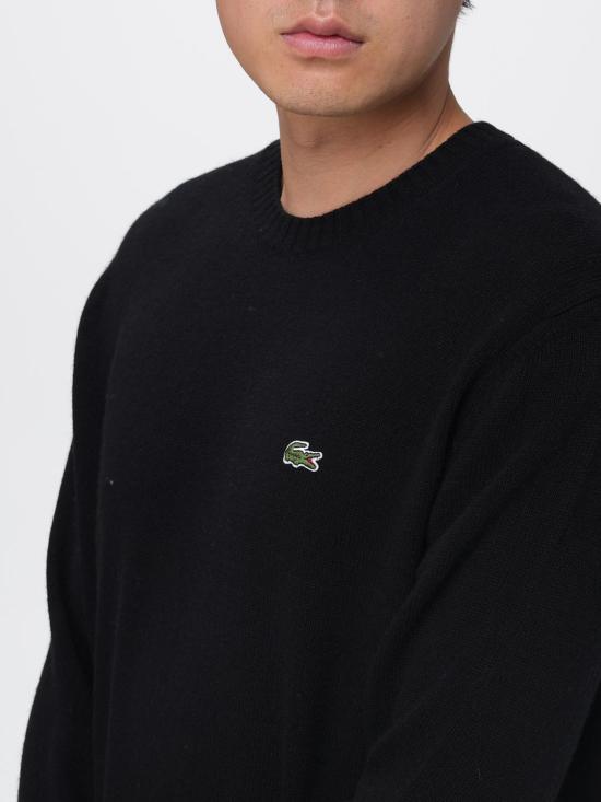 25FW 라코스테 스웨터 AH2916 031 Black - LACOSTE