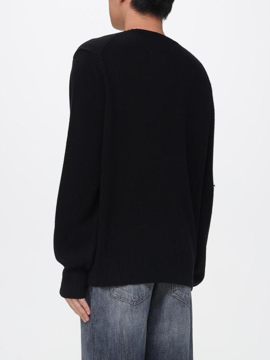 25FW 라코스테 스웨터 AH2916 031 Black - LACOSTE