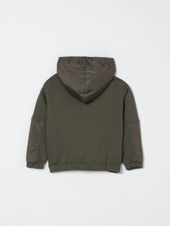 25FW [키즈] 돈답 풀오버 DMFE0240FF006 1017 Green - DONDUP