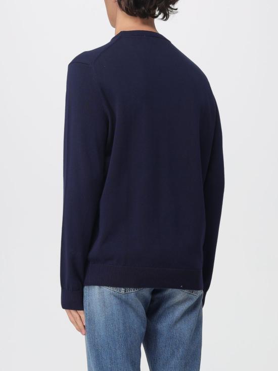 25FW 라코스테 크루넥 스웨터 AH1985 166 Blue - LACOSTE