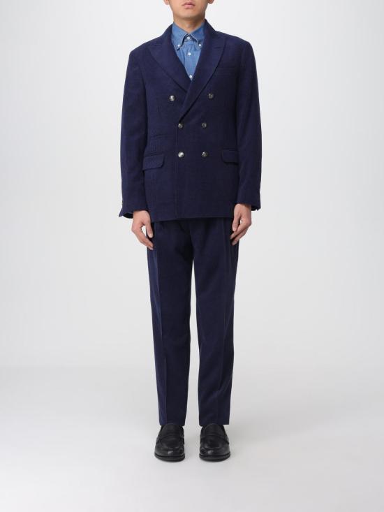 25FW 브루넬로 쿠치넬리 수트 세트 MV415LDPM2 C011 Blue