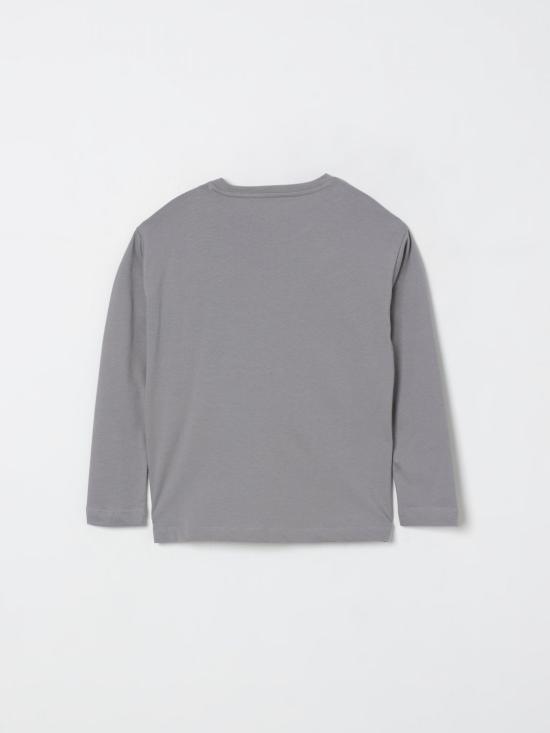 25FW [키즈] 돈답 티셔츠 DMTS0430JF023 5013 Grey - DONDUP