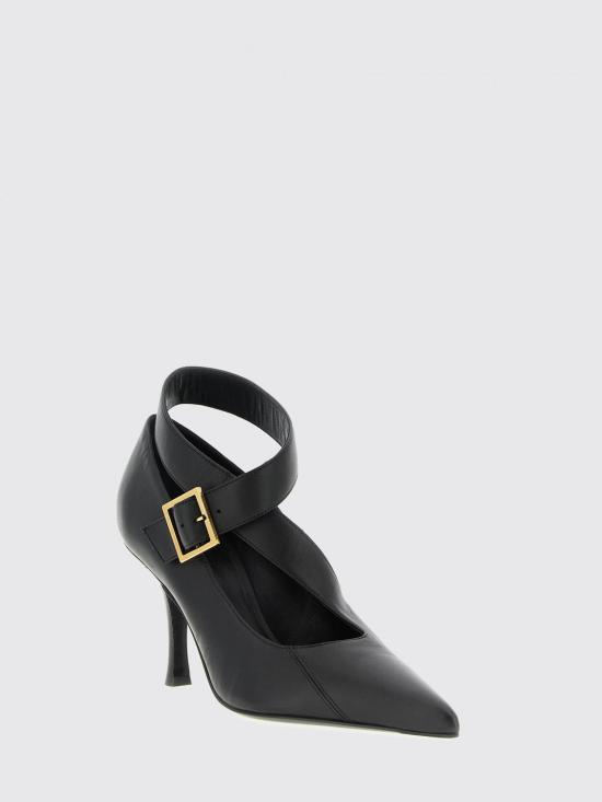 25FW 케이트 힐/펌프스 F2042942 200 Black - KHAITE