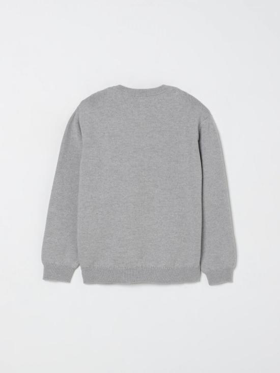 25FW [키즈] 돌체앤가바나 풀오버 L4KWE2JDVDF N0495 Grey - DOLCE & GABBANA