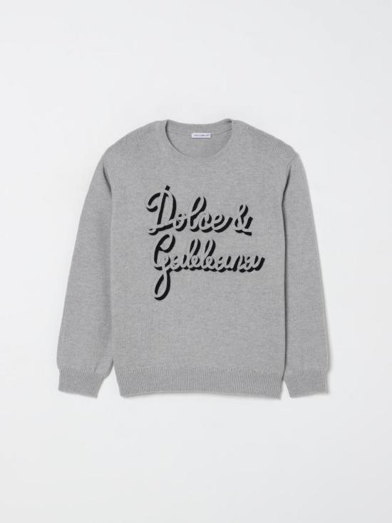 25FW [키즈] 돌체앤가바나 풀오버 L4KWE2JDVDF N0495 Grey