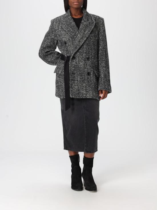 25FW 이자벨마랑 데님 스커트 JU0329FAC1H01I 02FK Black - ISABEL MARANT