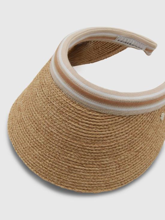 25FW 헬렌카민스키 버킷햇 HAT51794 Natural Nougat Stripe Beige - HELEN KAMINSKI