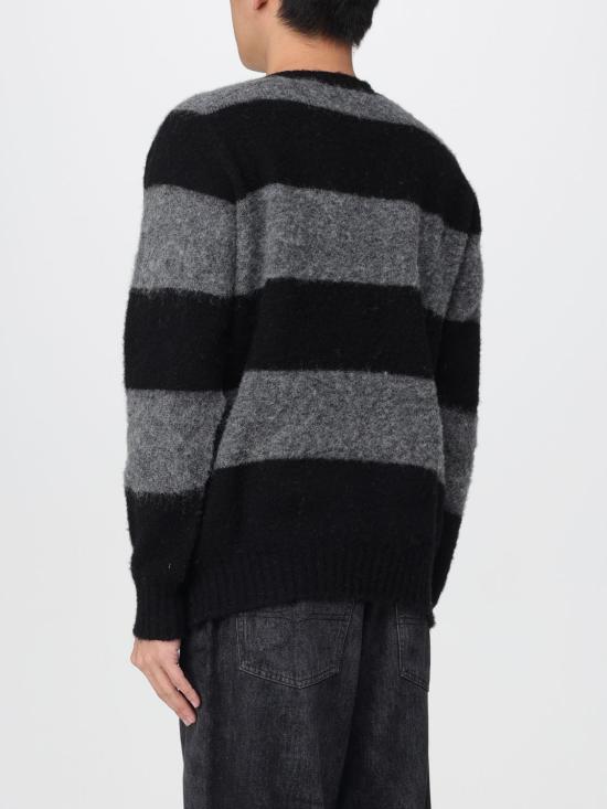 25FW 하울린 쉐기 베어 스웨터 SHAGGYBEARCH BLACKISH Black - HOWLIN