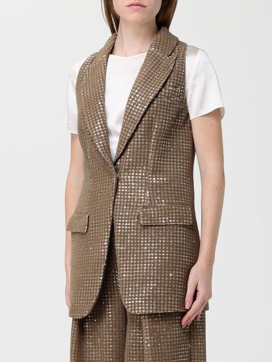 25FW 조르지오 아르마니 베스트 GW002170AF19855 F8026 Beige - GIORGIO ARMANI