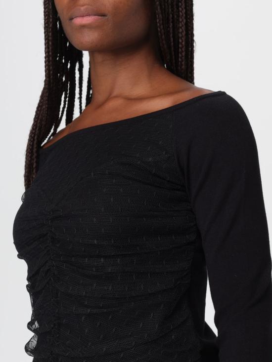 25FW 트윈셋 긴팔 티셔츠 252TT3260 00006 Black - TWINSET