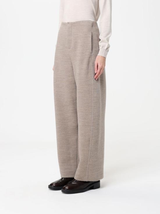 25FW 막스마라 스트레이트 팬츠 2521786039600 003 Beige - MAX MARA