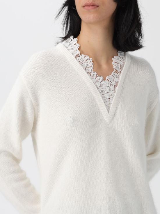 25FW 트윈셋 스웨터 252TT3380 00282 White - TWINSET